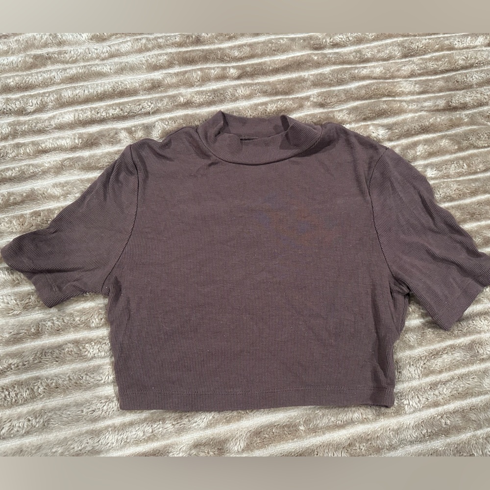 SHEIN Short Sleeve Crop Top